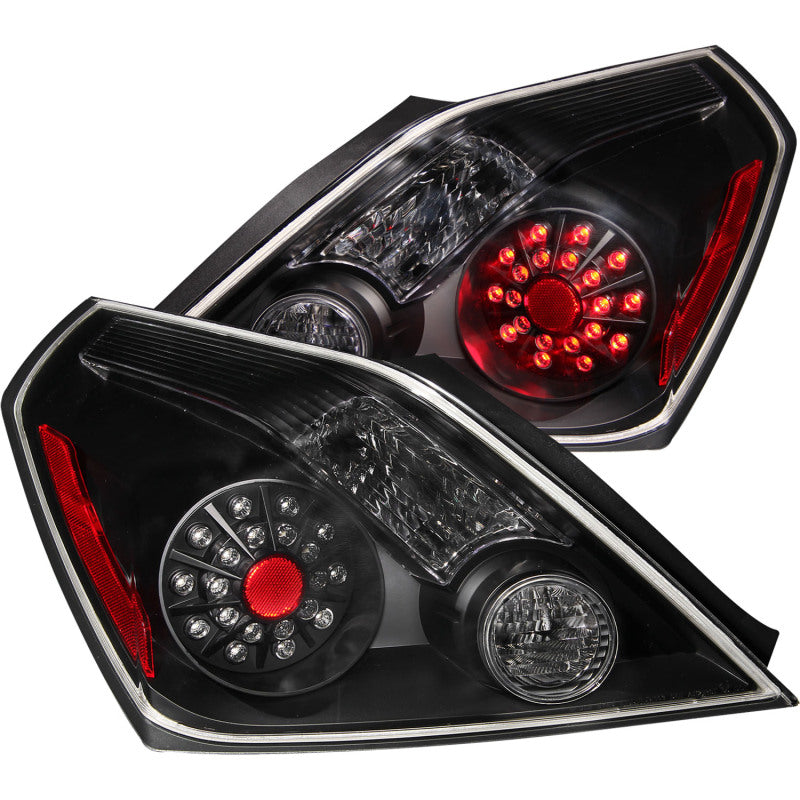 ANZO - [product_sku] - ANZO 2008-2013 Nissan Altima (2 Door ONLY) LED Taillights Black - Fastmodz