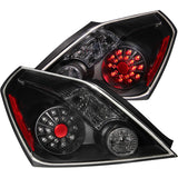 ANZO 321194 FITS: 2008-2013 Nissan Altima (2 Door ONLY) LED Taillights Black