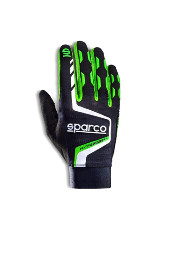 SPARCO 00209510NRVF - Sparco Gloves Hypergrip+ 10 Black/Green