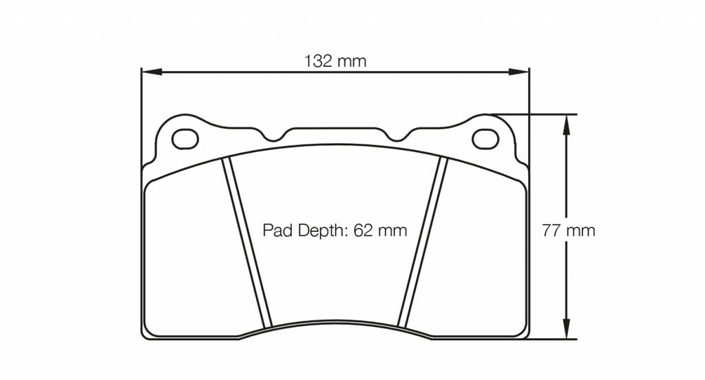 Pagid AP Racing CP3215 & CP4479, Mustang FP350S RSL29 Brake Pads