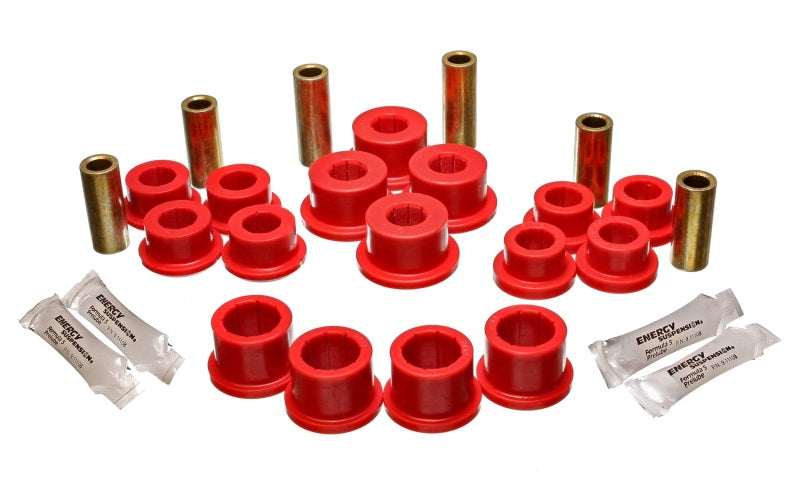 Energy Suspension 11.3108R - 04-07 Mazda RX8 Red Rear Lateral/Trailing Arm Bushings