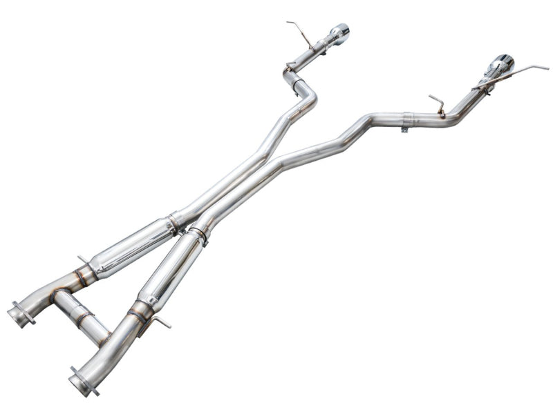 AWE Tuning 3020-32952 FITS 18-23 Dodge Durango SRT & Hellcat Track Edition Exhaust - Chrome Silver Tips