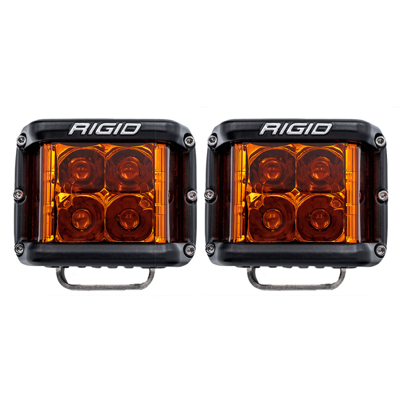 Rigid Industries 262214 FITS D-SS Spot w/ Amber PRO Lens (Pair)