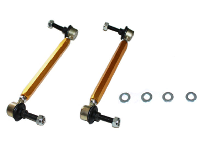 Whiteline KLC140-235 - Universal Swaybar Link Kit-Heavy Duty Adjustable 10mm Ball Joint