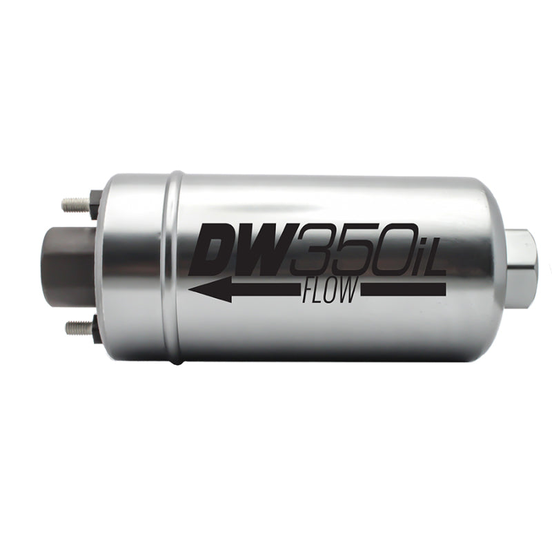 DeatschWerks 9-350 - 350 LPH DW350iL In-Line External Fuel Pump (No Bracket)