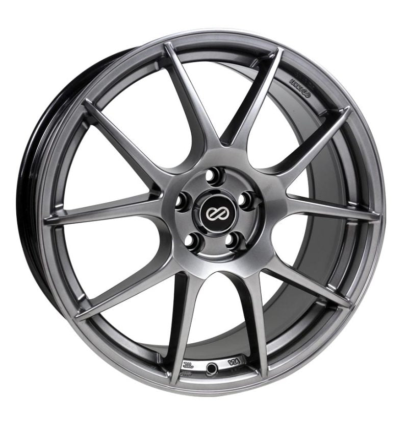 Enkei 494-880-8045HB -  YS5 18x8 5x100 45mm offset 72.6mm Bore Hyper Black