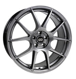 Enkei 494-880-8045HB -  YS5 18x8 5x100 45mm offset 72.6mm Bore Hyper Black
