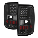 SPYDER 5012890 - Xtune Ford F150 Styleside 04-08 (Not Fit Heritage & SVT) LED Tail Lights Black ALT-ON-FF15004-LED-BK