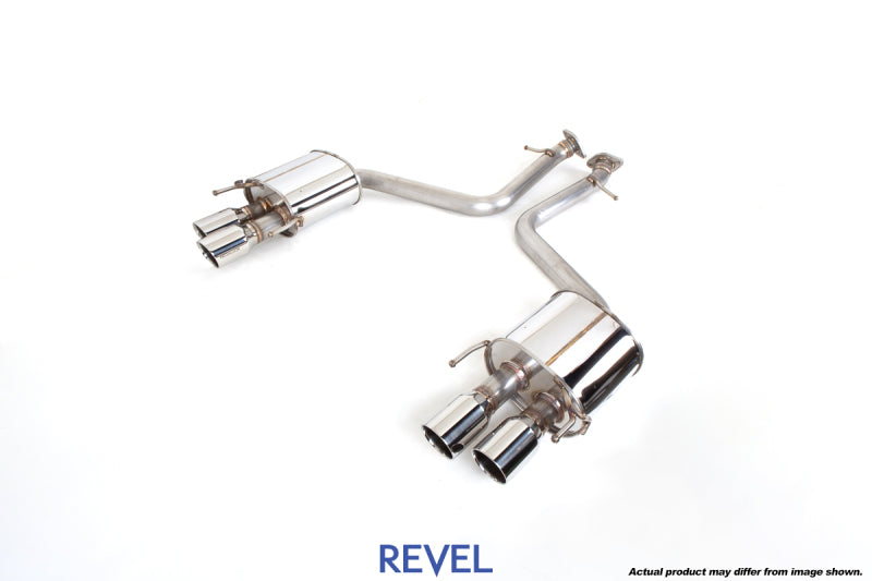 Revel T70181AR - Medallion Touring-S Catback Exhaust Dual Muffler / Quad Tip 2016 Lexus RC200t F SPORT RWD