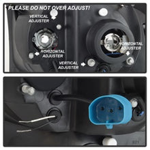 Load image into Gallery viewer, SPYDER 5084491 FITS 5084491 - Spyder 99-04 Ford F250 Super Duty Projector HeadlightsLight BarBlack PRO-YD-FF25099V2-LB-BK