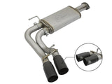 aFe 49-46032-B FITS Rebel Exhausts Cat-Back SS 16 Toyota Tacoma V6-3.5L w/ Black Tips
