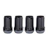 McGard 65315BK FITS SplineDrive Lug Nut (Cone Seat) M14X1.5 / 1.648in. Length (4-Pack) - Black (Req. Tool)