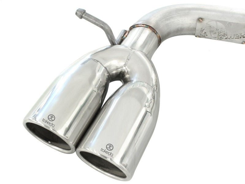 aFe Takeda Exhaust Axle-Back 08-14 Scion xB L4 2.4L 304SS Polished Dual Tips Exhaust