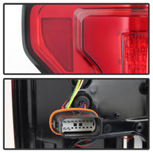 Load image into Gallery viewer, SPYDER 5085320 - Spyder 15-18 Ford F-150 LED Tail Lights (w/Blind Spot)Red Clear (ALT-YD-FF15015BS-LBLED-RC)