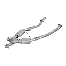 Load image into Gallery viewer, BBK 1666 FITS 96-98 Mustang 4.6 GT High Flow X Pipe With Catalytic Converters2-1/2