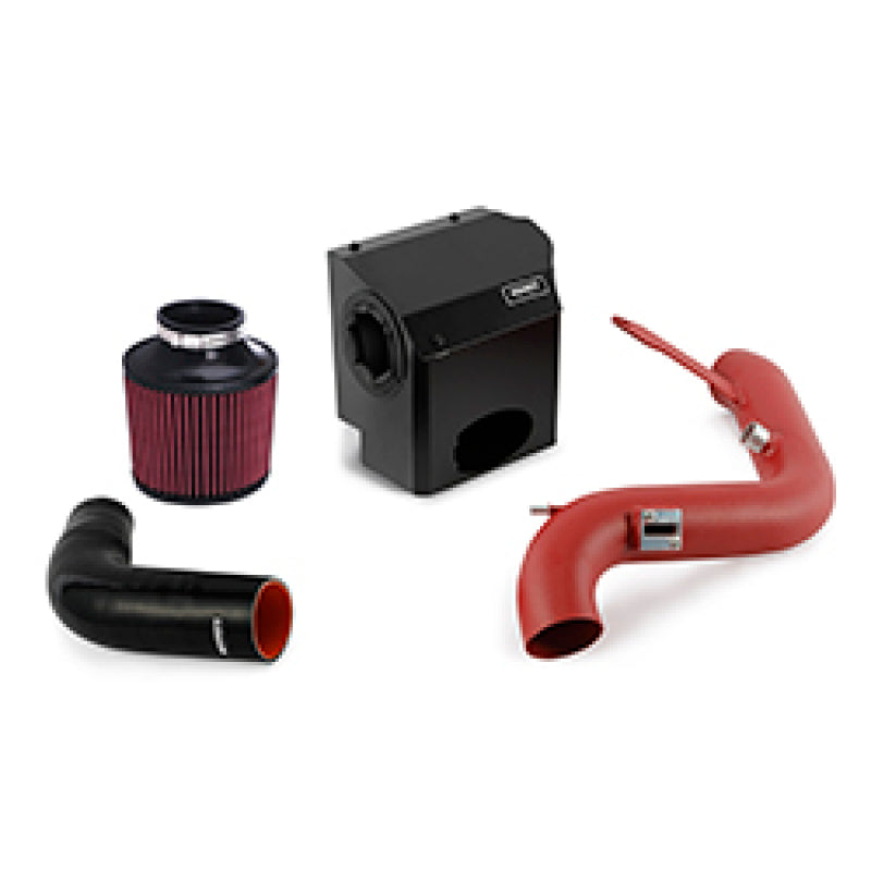 Mishimoto MMAI-FIST-14WRD FITS 14-15 Ford Fiesta ST 1.6L Performance Air Intake KitWrinkle Red
