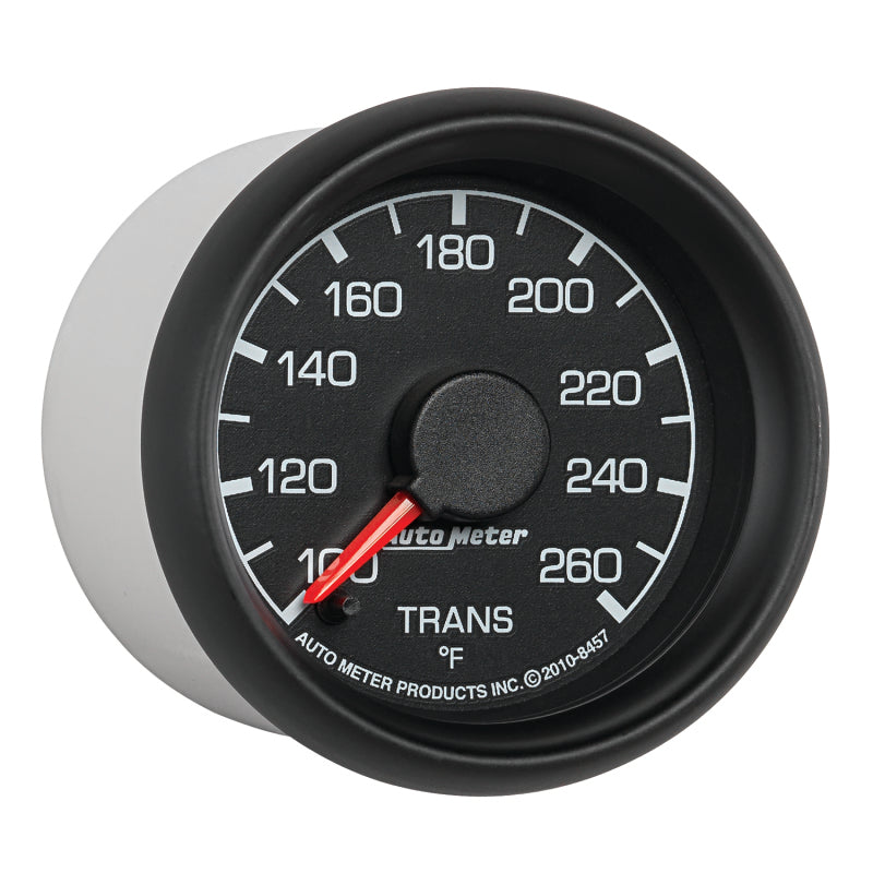 AutoMeter 8457 - Autometer Factory Match Ford 52.4mm Full Sweep Electronic 100-260 Deg F Transmission Temp Gauge