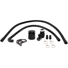 Load image into Gallery viewer, Mishimoto MMBCC-F2D-08BE FITS 2008-2010 Powerstroke Baffled Oil Catch Can Kit