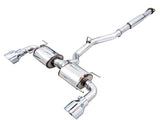 AWE Tuning 3015-32486 FITS AWE Subaru BRZ/ Toyota GR86/ Toyota 86 Touring Edition Cat-Back Exhaust- Chrome Silver Tips