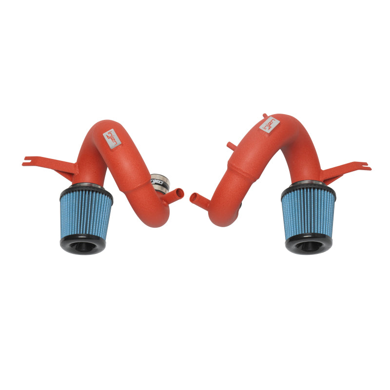 Injen 19-21 Genesis G70 V6-3.3L Twin Turbo SP Short Ram Air Intake System - Wrinkle Red