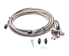 Load image into Gallery viewer, Snow Performance SNO-40012-BRD - Braided SS Line Trunk Mount Upgrade (4AN SS Braided Line Systems)