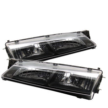 Load image into Gallery viewer, SPYDER 5012616 - Spyder Nissan 240SX 97-98 Crystal Headlights Black HD-YD-N294-BK