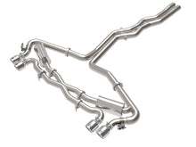 Load image into Gallery viewer, aFe 49-36448-P FITS 20-22 Audi RS6 Avant V8 4L(tt) MACH Force-Xp 3in to 2.5in 304 SS Cat-Back Exhaust w/Polished Tip