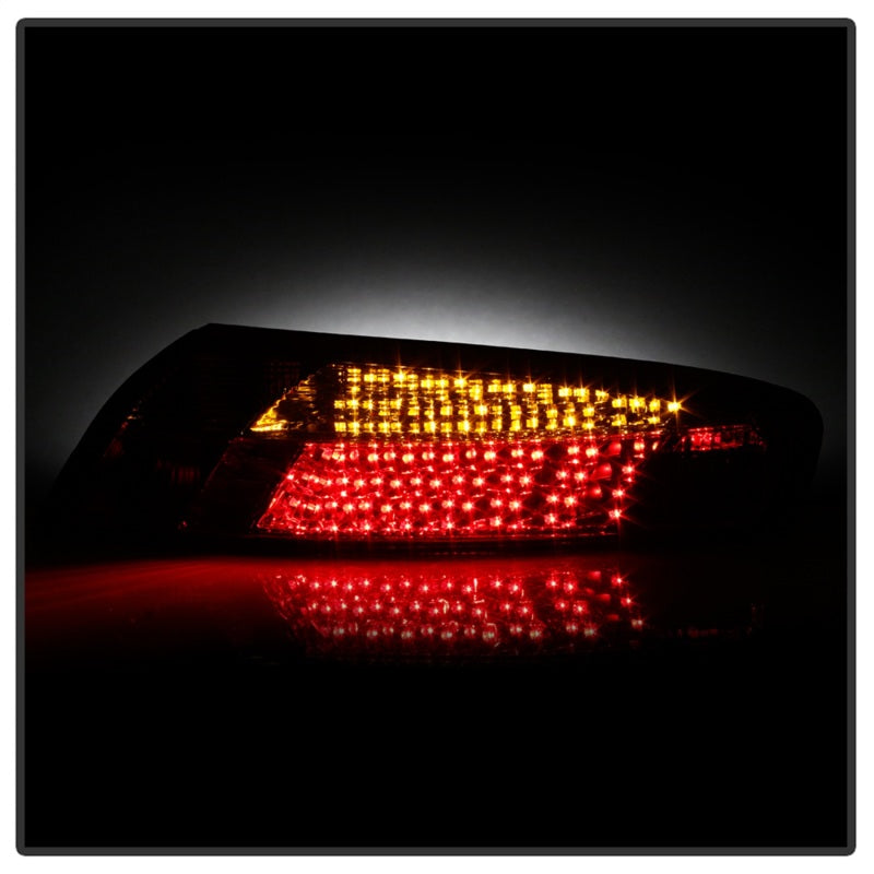 SPYDER 5013132 - Xtune Porsche 911 996 ( Non 4S. Turbo. GT3 ) 99-04 LED Tail Lights Red Clear ALT-ON-P99699-LED-RC