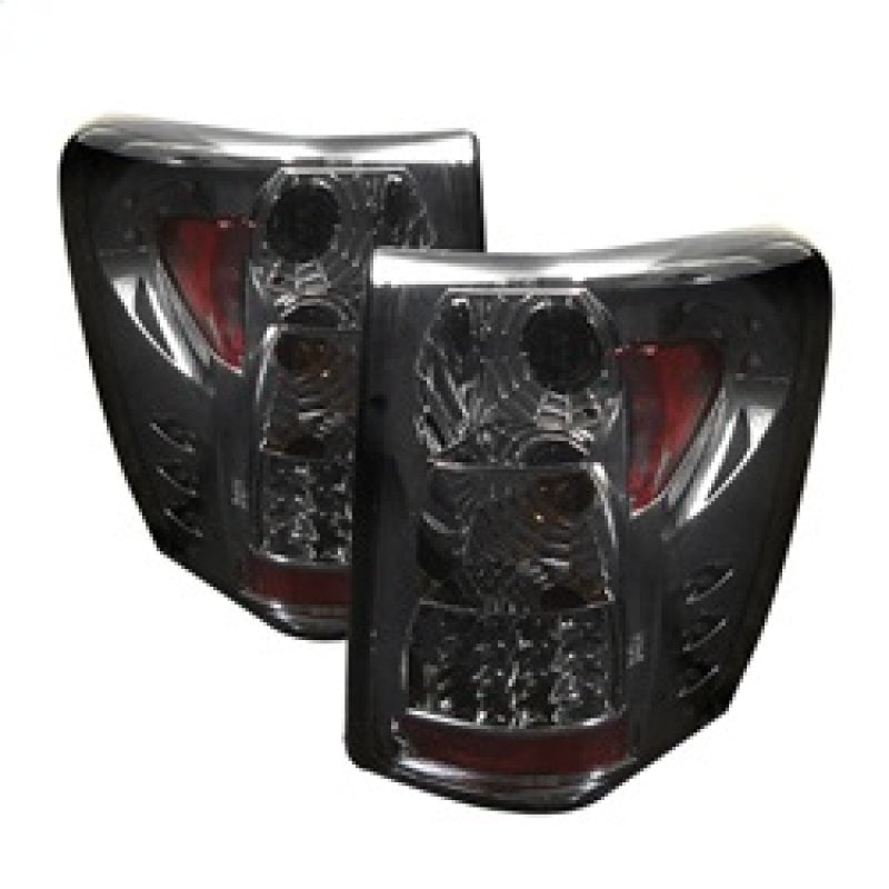 SPYDER 5005700 - Spyder Jeep Grand Cherokee 99-04 LED Tail Lights Version 2 Smoke ALT-YD-JGC99-LED-SM-G2