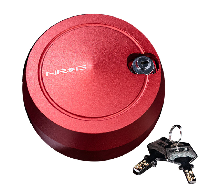 NRG srk-201rd - Quick Lock V2 w/Free Spin Red (Will Not Work w/Thin Version QR or Quick Tilt System)