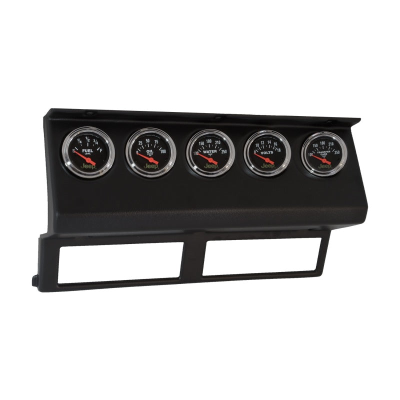 AutoMeter 7040 - Autometer 87-96 Jeep Wrangler YJ 7pc Direct-Fit Dash Gauge Kit