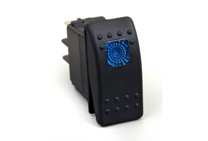 Daystar KU80011 - Rocker Switch Blue Light 20 AMP Single Pole