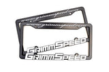 GrimmSpeed 111002 - License Plate Frame (Pair)