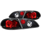 ANZO 221115 FITS: 1998-2002 Toyota Corolla Taillights Black