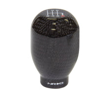 Load image into Gallery viewer, NRG SK-100BC-1-W - Universal Shift Knob 42mmHeavy Weight 480G / 1.1Lbs.Black Carbon Fiber (6 Speed)