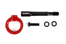 Load image into Gallery viewer, Perrin Performance PSP-BDY-252RD - Perrin 15-19 Subaru WRX/STI Tow Hook Kit (Rear) Red