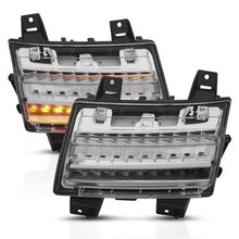 Load image into Gallery viewer, ANZO 511083 FITS 18-19 Jeep Wrangler JL Halogen Chrome Clear w/ Sequential Signal