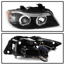 Load image into Gallery viewer, SPYDER 5009005 - Spyder BMW E90 3-Series 06-08 Projector LED Halo Amber Reflctr Rplc Bulb Blk PRO-YD-BMWE9005-AM-BK