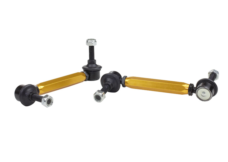 Whiteline KLC102 - 03-06 Mitsubishi Lancer Evo 8/9 Rear Swaybar link kit-adjustable ball end links