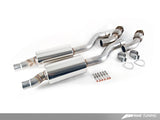 AWE Tuning 3215-11030 FITS Audi B8 / C7 3.0T Resonated Downpipes for S4 / S5 / A6 / A7