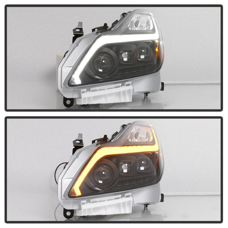 SPYDER 9039331 - xTune Infiniti G37 Coupe (non-AFS) 08-15 Projector HeadlightsBlack PRO-JH-IG3708-2D-LB-BK