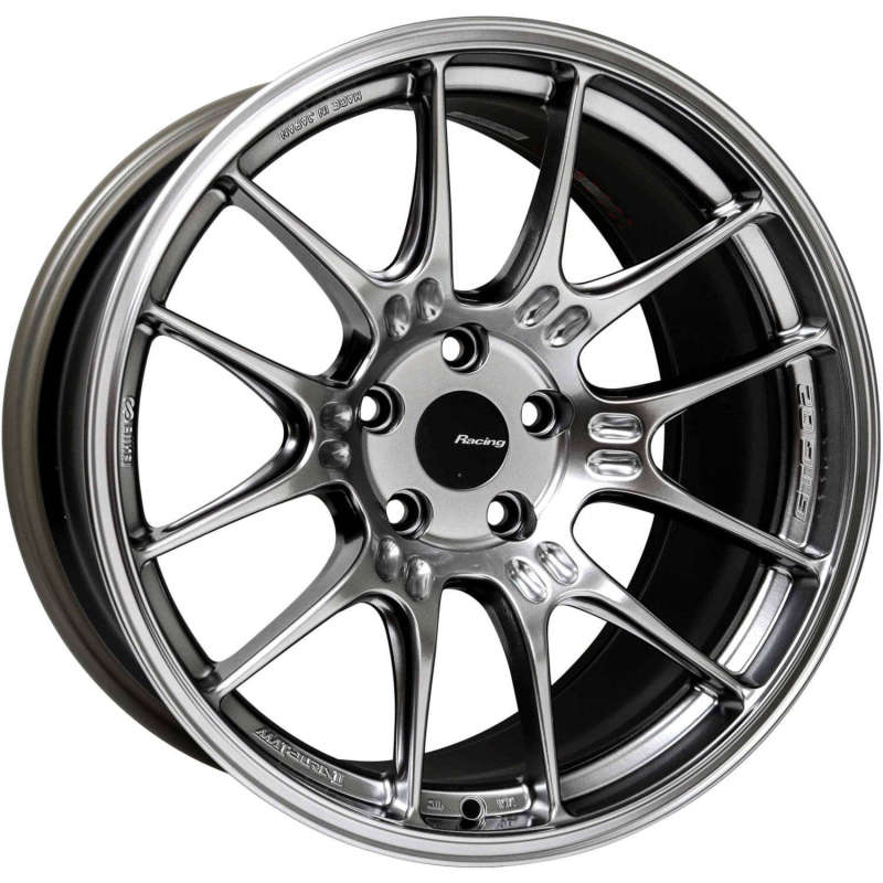 Enkei 534-895-4445HS - GTC02 18x9.5 5x112 45mm Offset 66.5mm Bore Hyper Silver Wheel