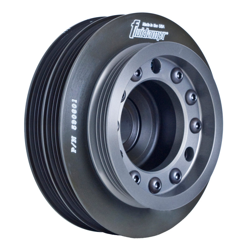 Fluidampr 590601 - Honda All B Series PS Air / Alt Pulley Steel Internally Balanced Damper