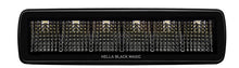 Load image into Gallery viewer, Hella 358176201 - Universal Black Magic 6 L.E.D. Mini Light BarFlood Beam