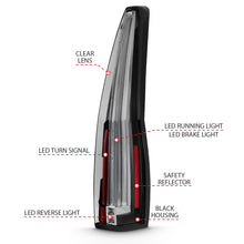 Load image into Gallery viewer, ANZO 311297 -  FITS: 2007-2014 Chevrolet TahOE Led Taillights Red/Clear