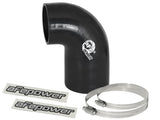 aFe 59-00058 FITS Magnum FORCE CAI Univ. Silicone Coupling Kit (3in. ID to 2.5in. ID) 90 Deg. Elbow Reducer - Blk