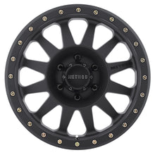 Load image into Gallery viewer, Method Wheels MR30478560500 -Method MR304 Double Standard 17x8.5 0mm Offset 6x5.5 108mm CB Matte Black Wheel