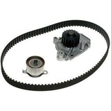 Gates TCKWP224 - 97-00 Acura EL / 96-00 Civic 1.6L Stock Replcament Timing Belt Tensioner & Water Pump Kit