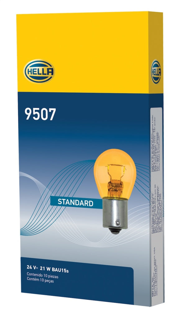 Hella 9507 - Bulb  24V 21W BAU15s S8 AMBER