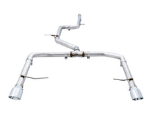 Load image into Gallery viewer, AWE Tuning 3020-22034 FITS 18-21 Volkswagen Jetta GLI Mk7 Track Edition Exhaust - Chrome Silver Tips (Fits OEM DP)